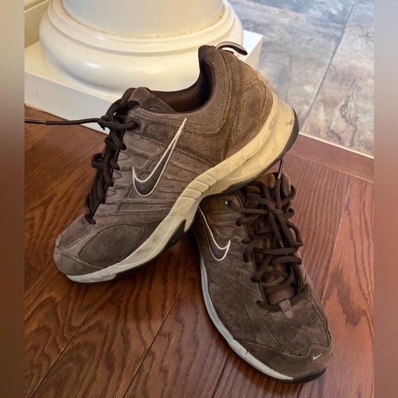 Nike Other - Vintage Nike T-Lite V nubuck 2007 Mocha Suede Tennis Shoes Size Men’s 9